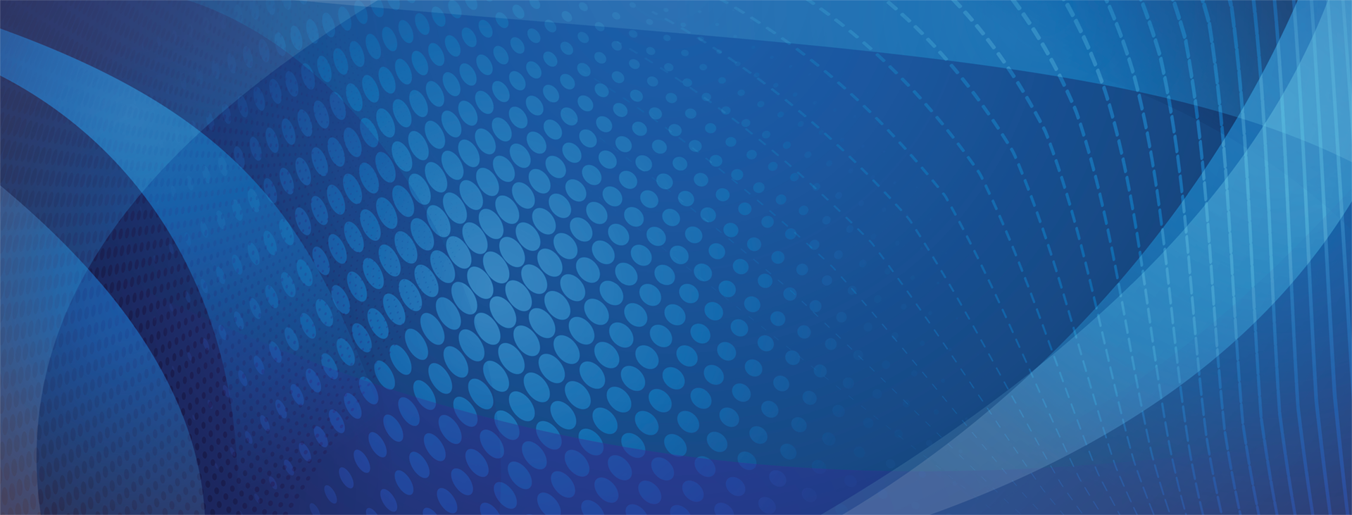Blue pattern with circles and waves
